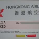 香港航空｜タイまで乗り継ぎ｜予約と座席指定